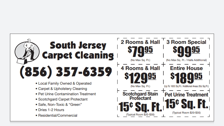 South Jersey Carpet Cleaning | 751 Raritan Ave, Atco, NJ 08004 | Phone: (856) 357-6359