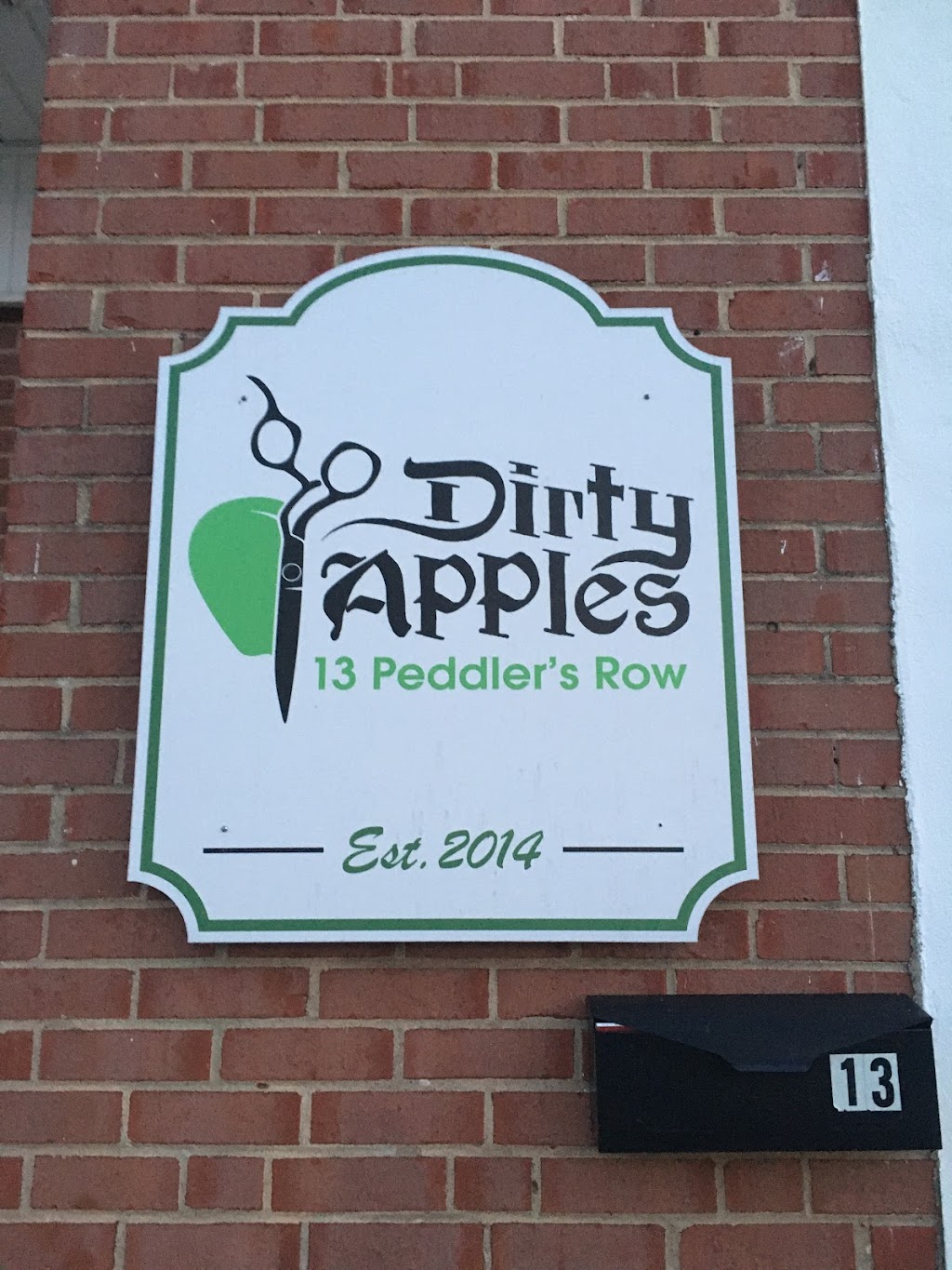 DirtyApples Salon & Barbershop | 13 Peddlers Row, Newark, DE 19702 | Phone: (302) 731-7545