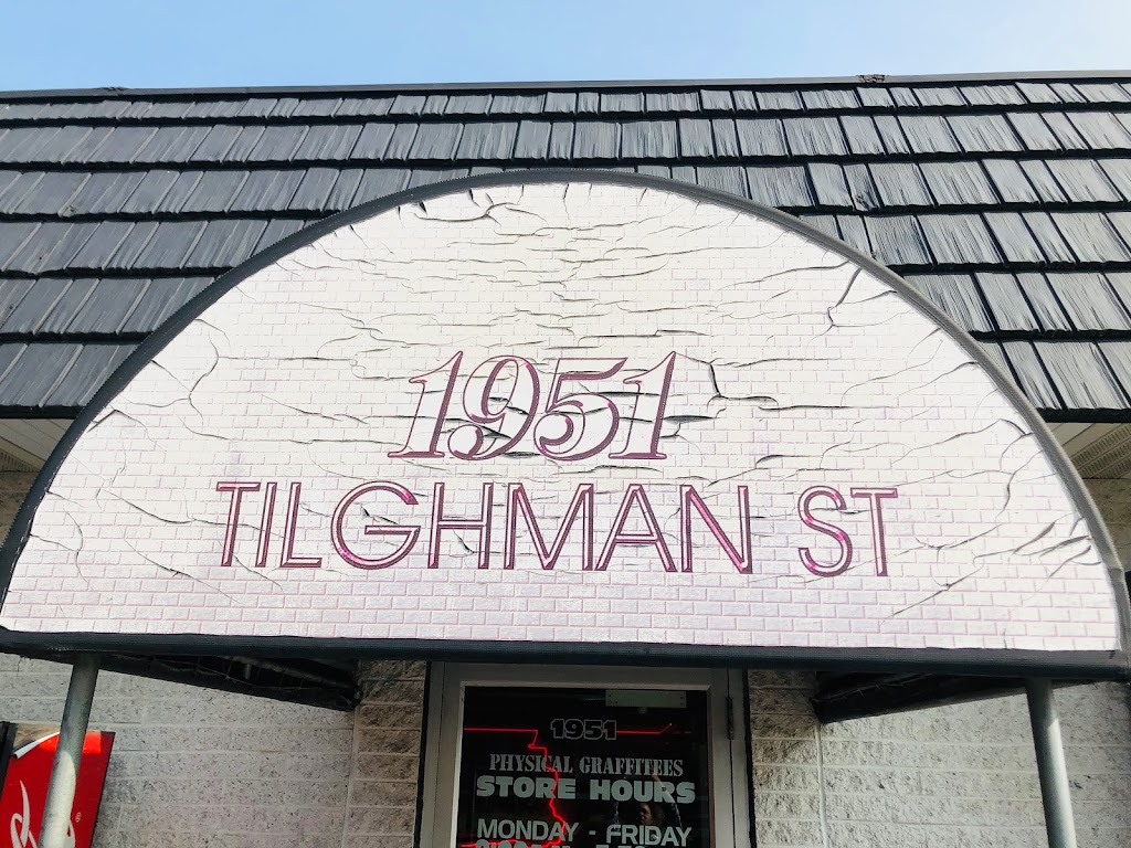 Physical Graffi-Tees | 1951 Tilghman St, Allentown, PA 18104 | Phone: (610) 439-3344