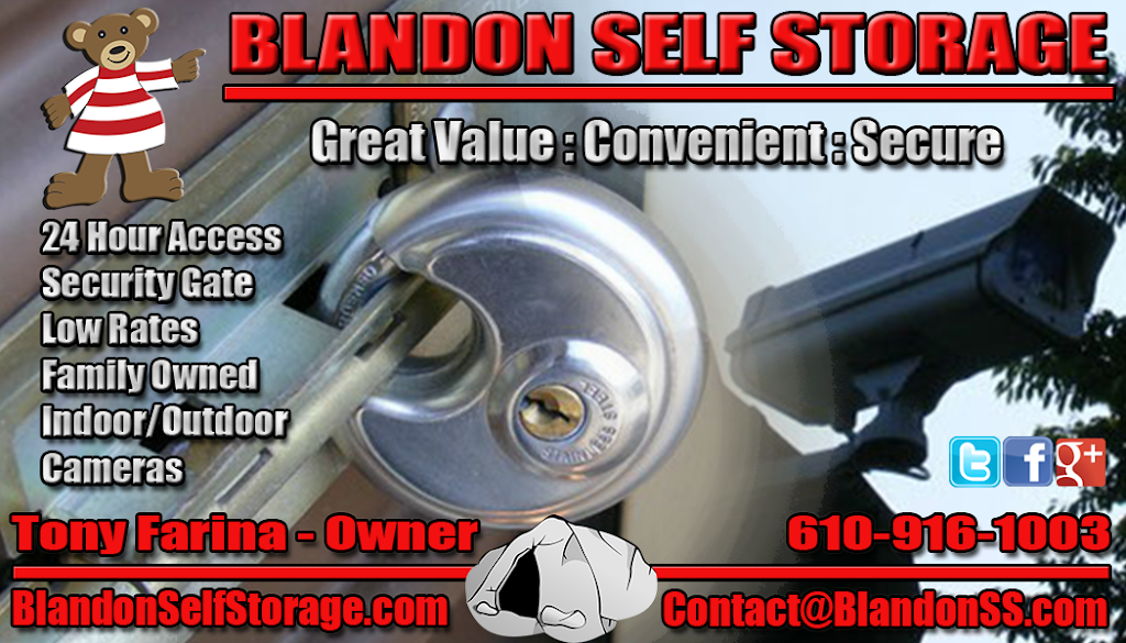 Blandon Self-Storage | 124 E Bertolet Pl, Reading, PA 19605 | Phone: (610) 916-1003