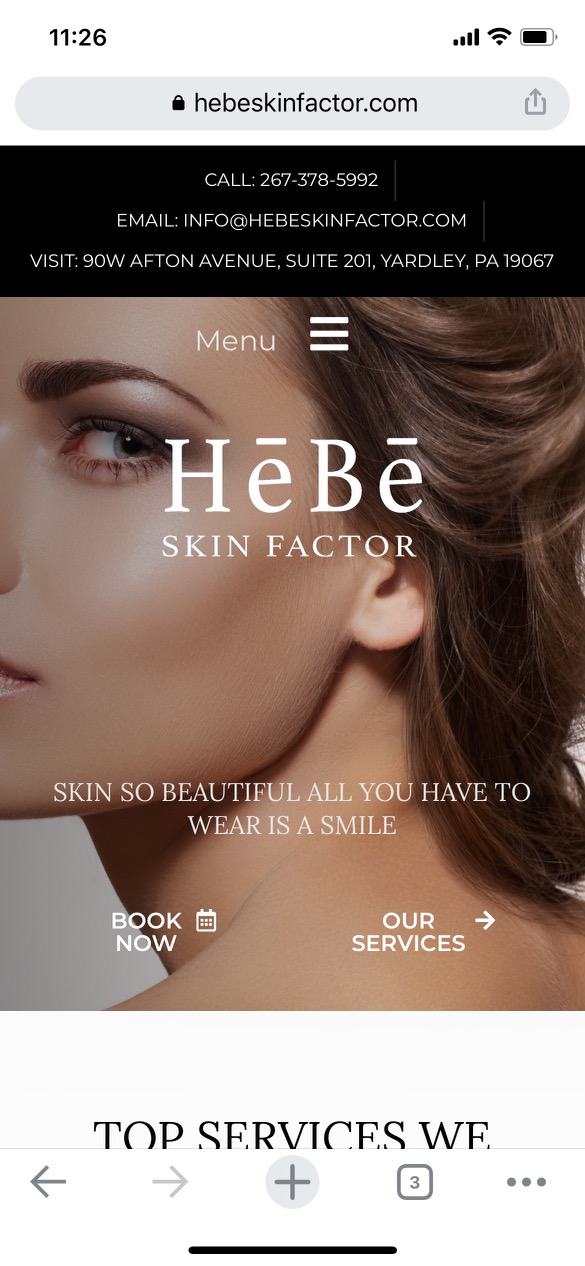 Hebe Skin Factor | 90 W Afton Ave SUITE 201, Yardley, PA 19067 | Phone: (267) 378-5992