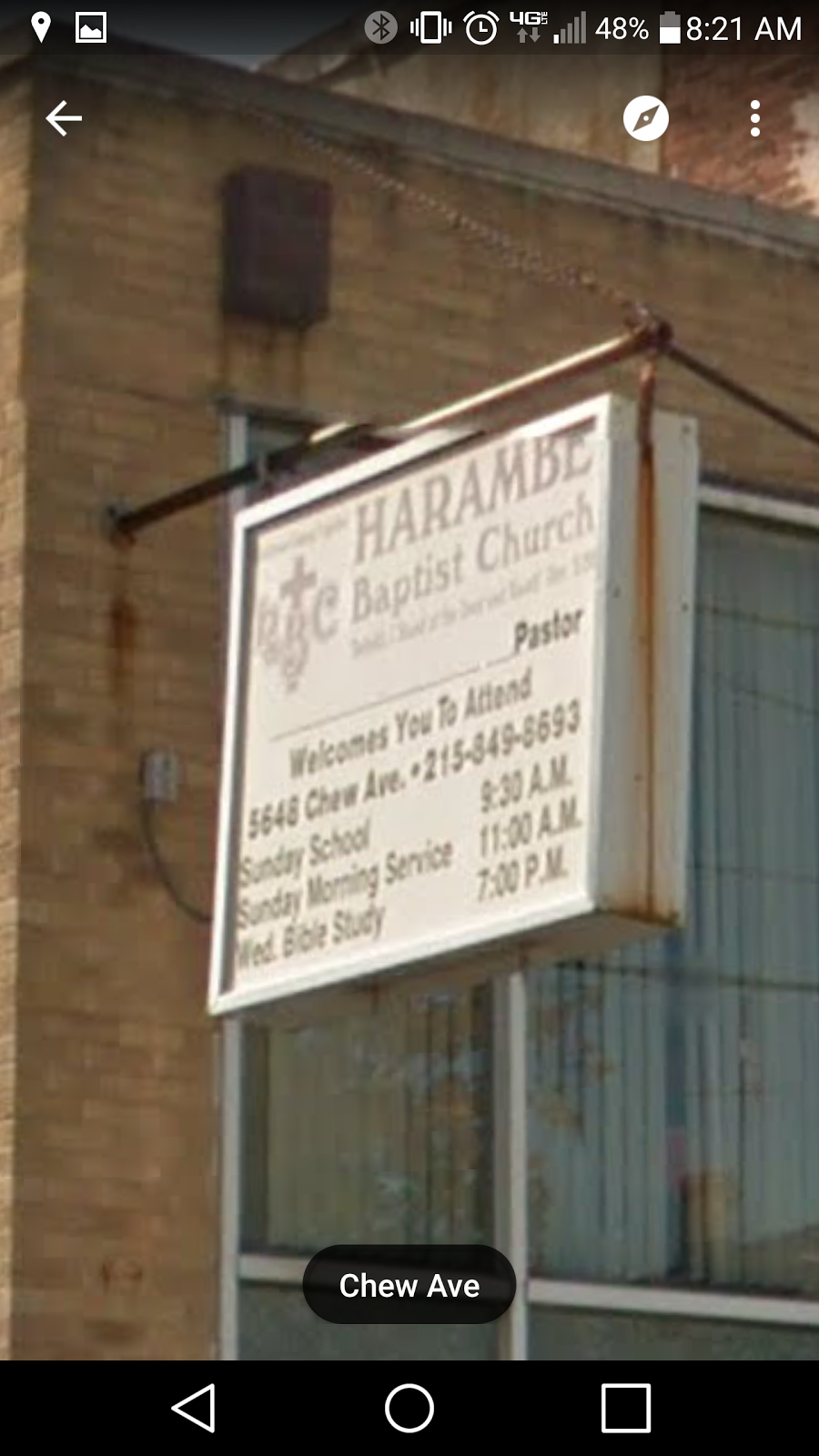 Harambe Baptist Church | 5648 Chew Ave, Philadelphia, PA 19138 | Phone: (215) 849-8693